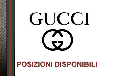 opportunità professionali gucci